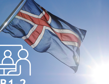 Mynd - Íslenskuþjálfarinn: málfræði / Icelandic as a second language: grammar for the advnced (B1/B2) 